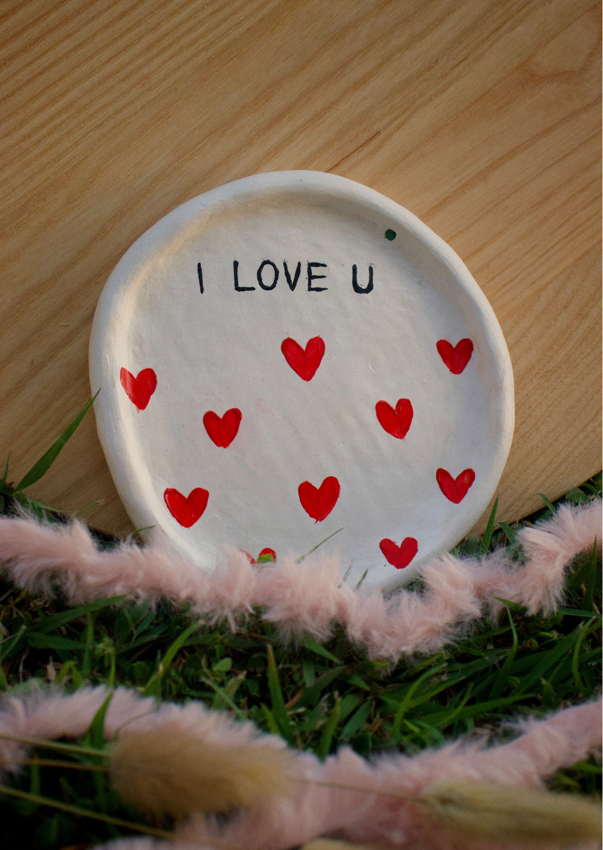 Round Incense Plate