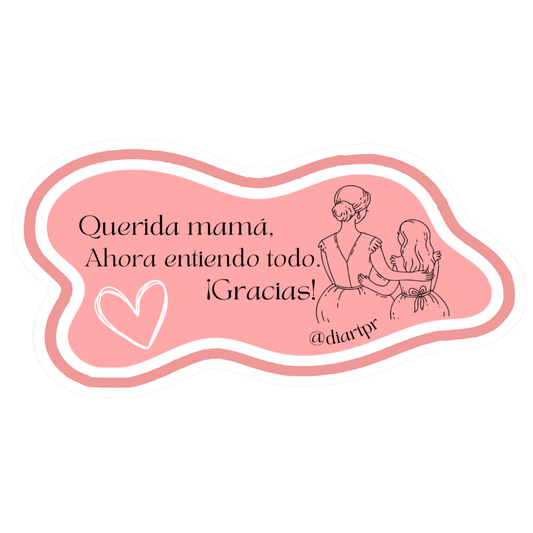 Querida mamá | Sticker