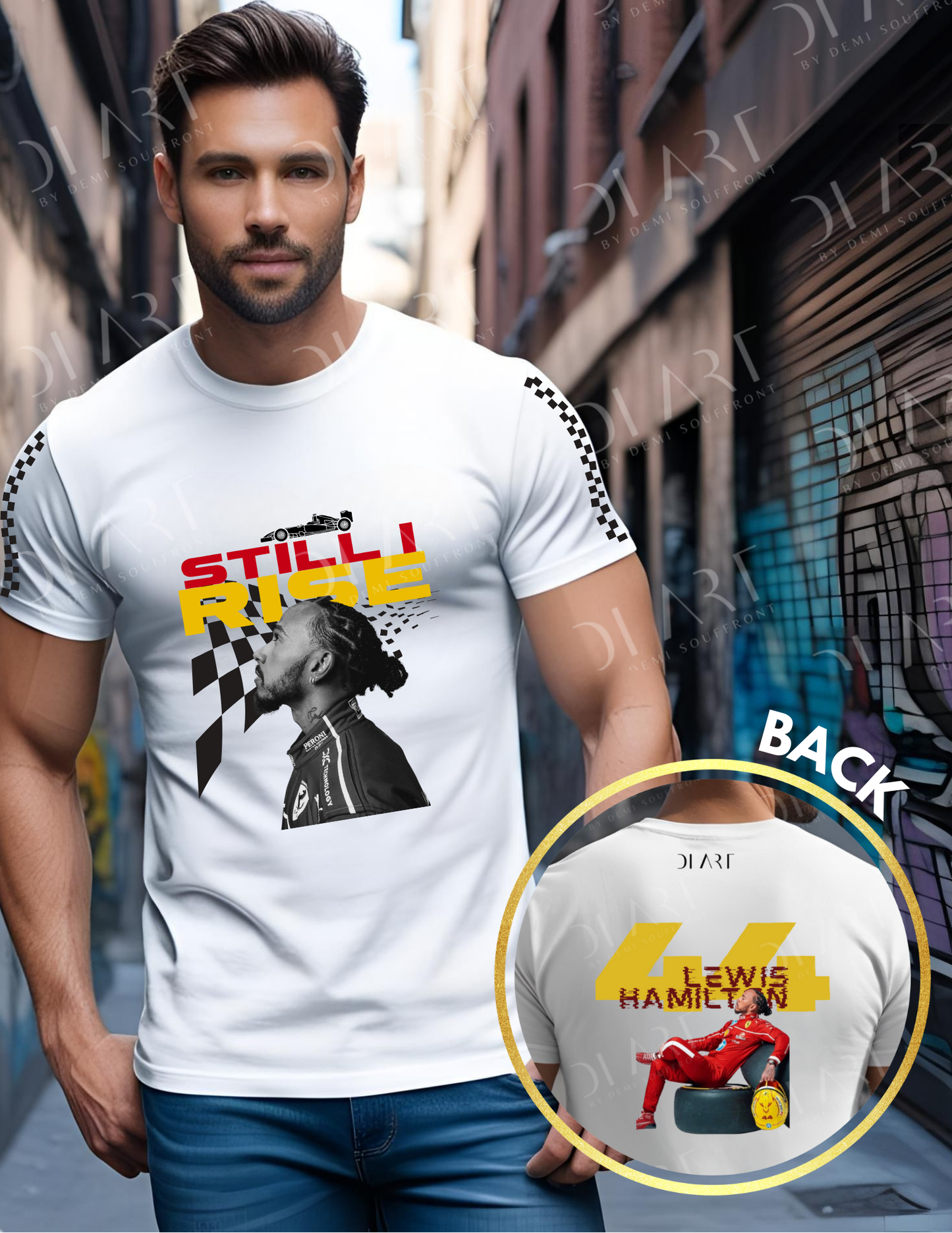 F1 Lewis Hamilton T-shirt