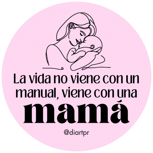 La vida no viene con un manual… | Sticker