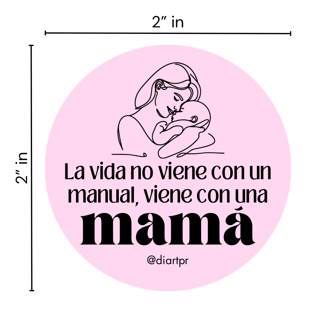 La vida no viene con un manual… | Sticker